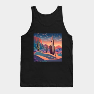 Abstract Desert Landscape Tank Top